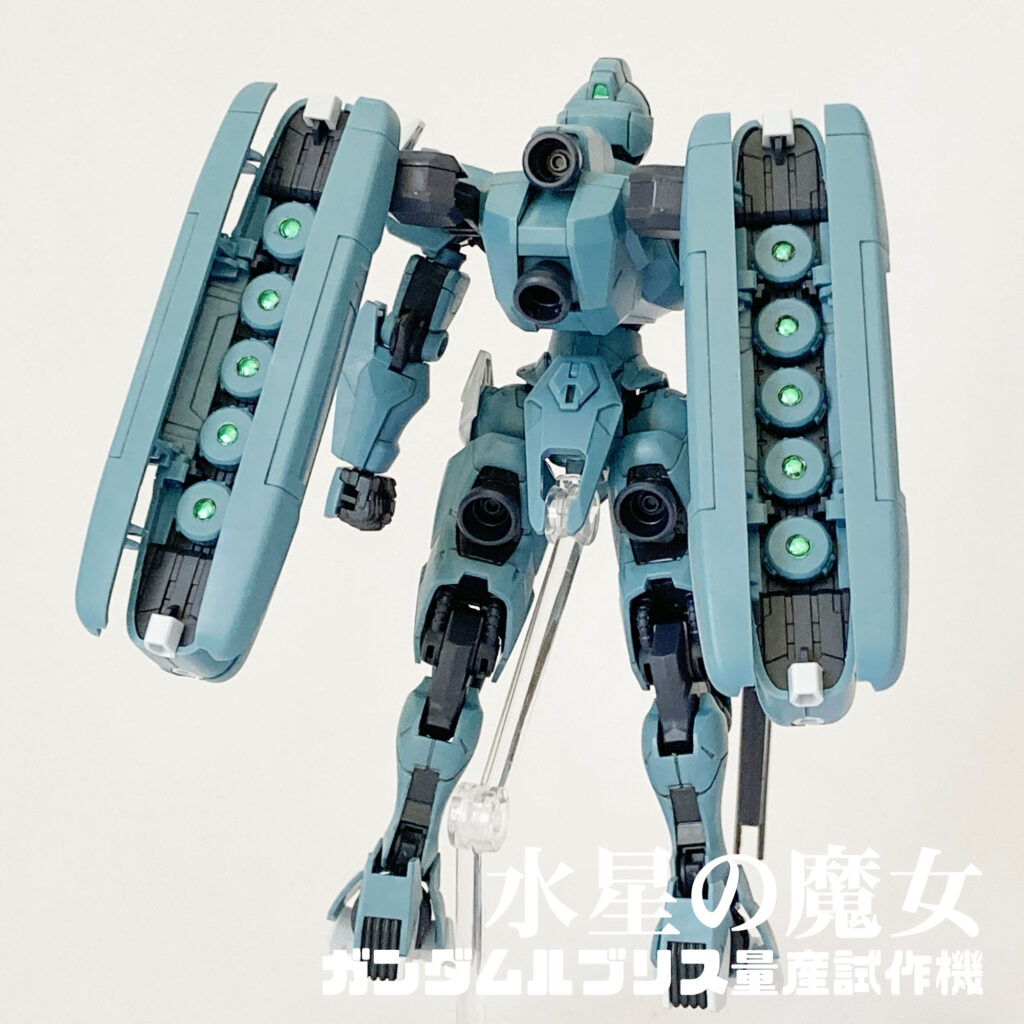 HG 1/144 ガンダムルブリス量産試作モデル背面