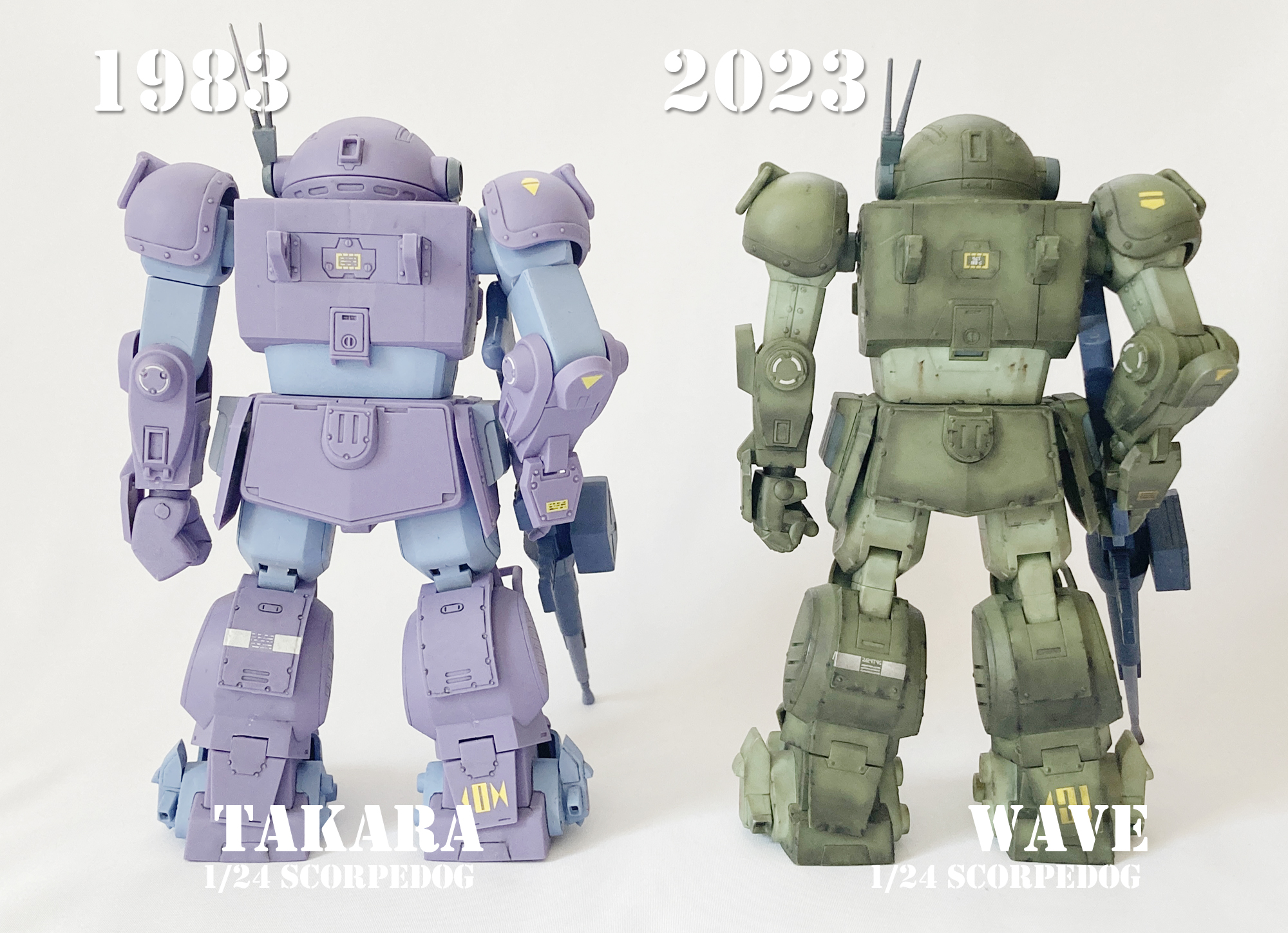 装甲騎兵ボトムズ タカラ スコープドッグ 未組立 1/24｜Yahoo