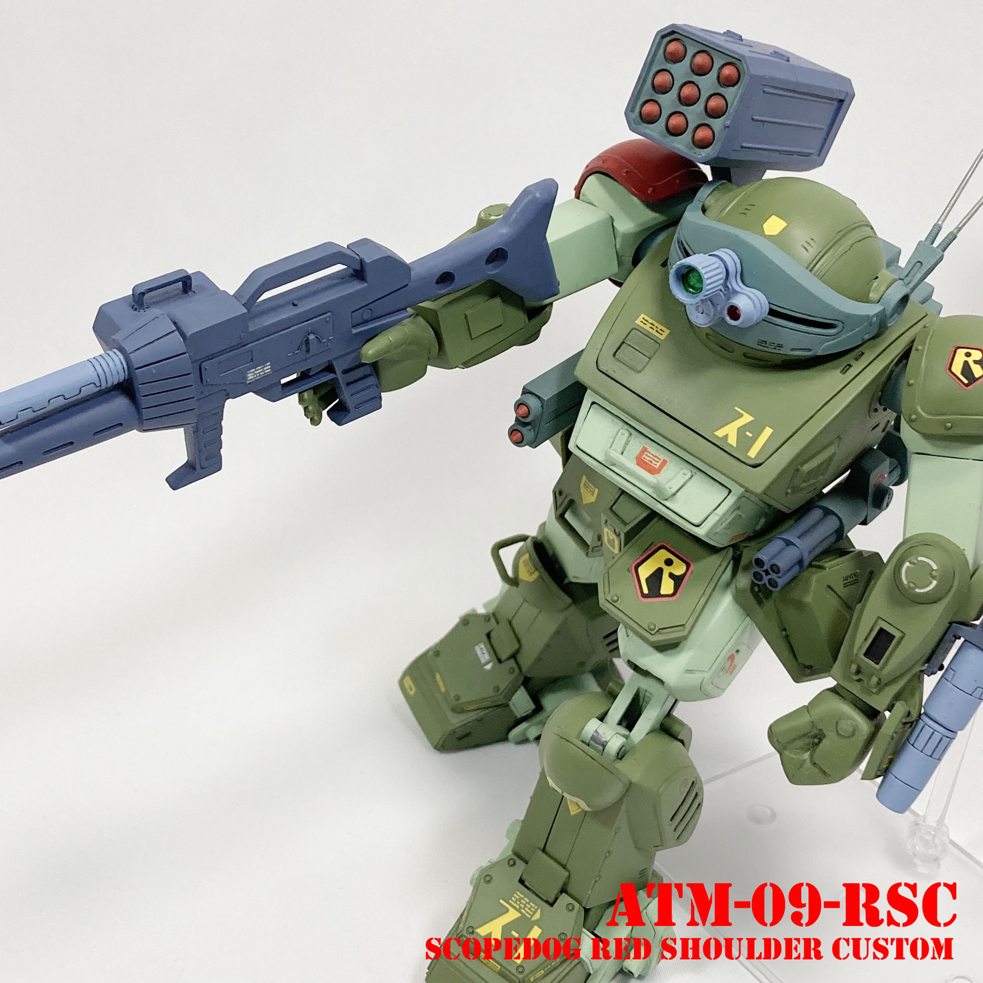 タカラ1/24 スコープドッグ レッドショルダーカスタム