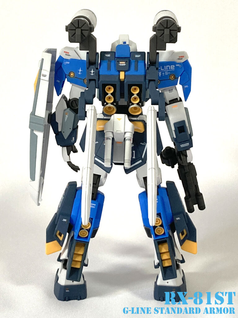 ジーラインスタンダードアーマーフル装備 背面