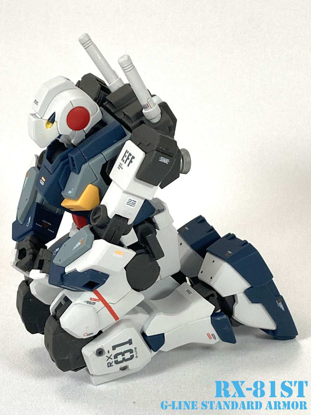 HG 1/144 RX-81ST ジーライン・スタンダードアーマー 2体セット P-Bandai 1/144 HG RX-81ST G-Line Standard Armor Gundam Model