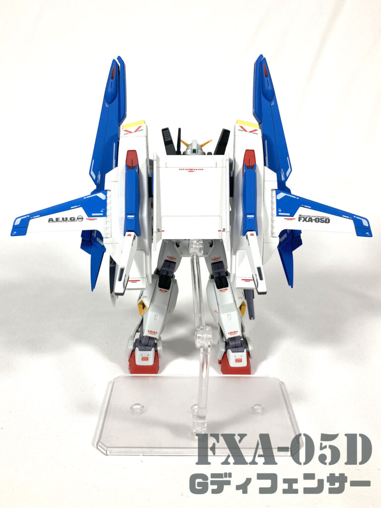 スーパーガンダム背面