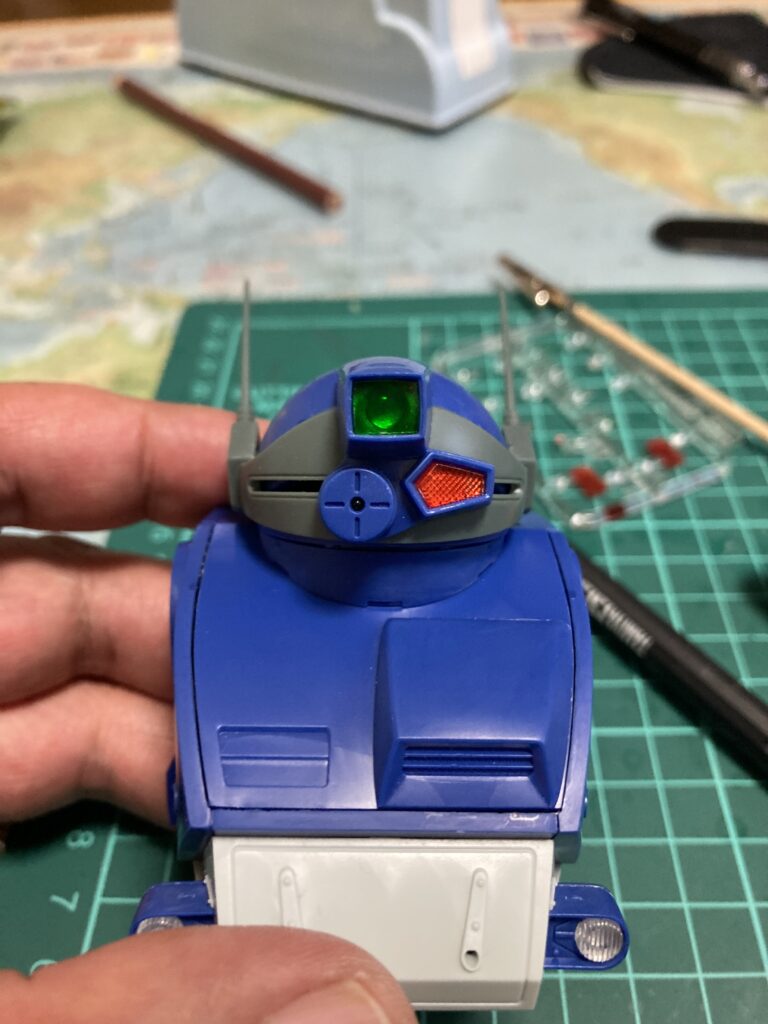 ドライヤーで歪み修正