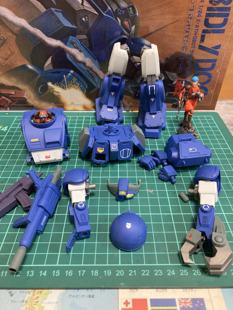 ラビドリードッグ塗装