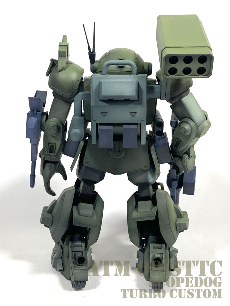 スコープドッグターボカスタム背面