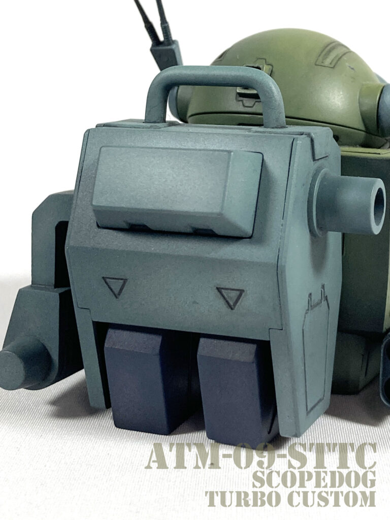 陸戦用ザックと予備マガジン